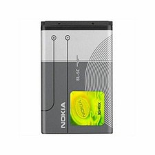 Image of Genuine BL-5C Battery For Nokia 1600 2300 6230 C2 01 02 03 06 C1 7600 N70 1100