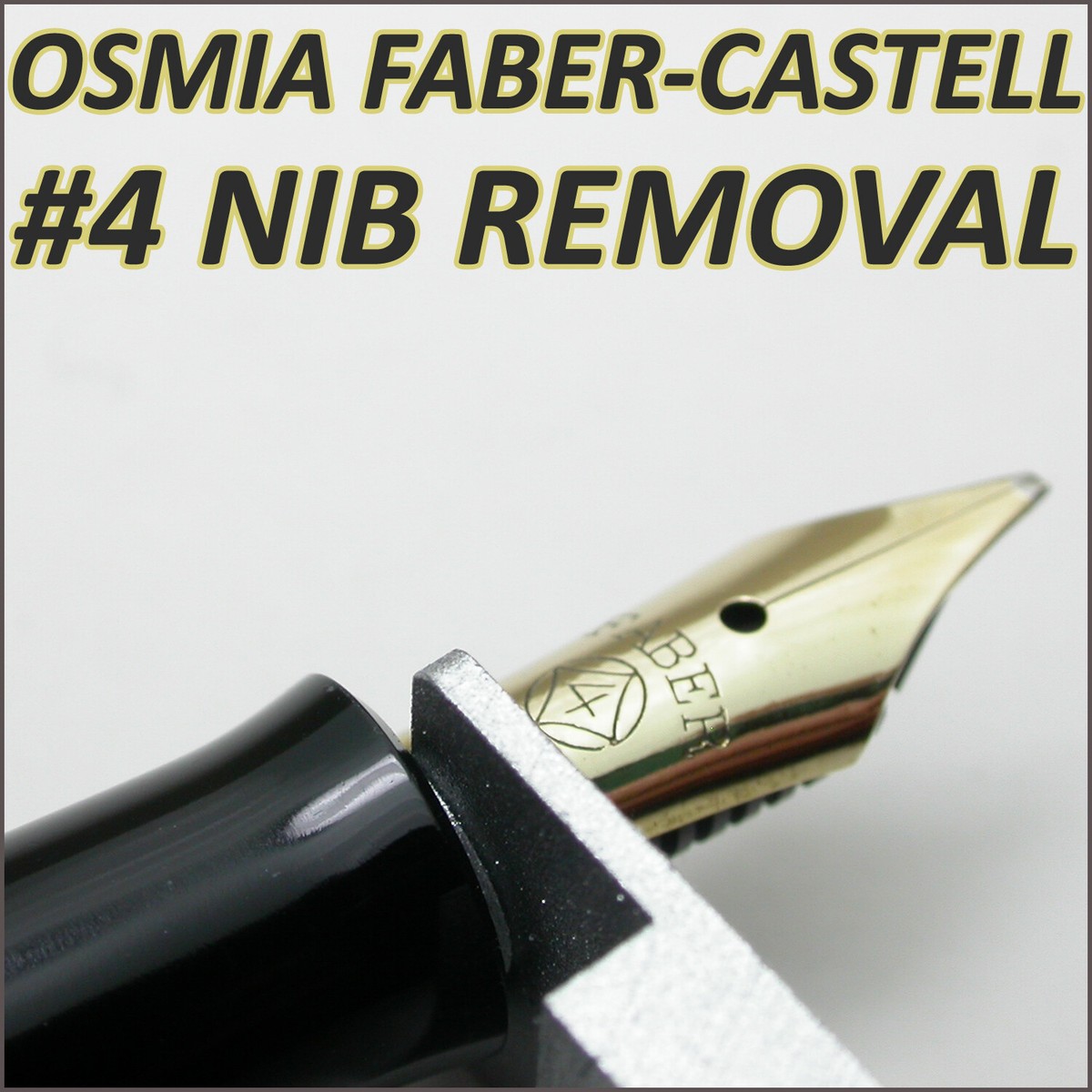 OSMIA FABER-CASTELL 664 884 #4 NIB REMOVAL TOOL KEY VINTAGE