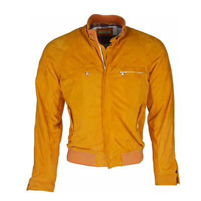 Fioroni Blouson Herren Velour-Leder Herren Orange (ehem. UVP   2.398,00)
