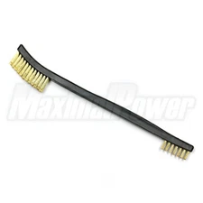 MaximalPower Double-Ended Brass Brush Lot for Pistol Rifle Shotgun Gun Cleaning