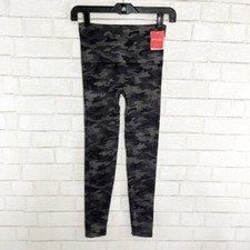 Spanx Gray Camo Cropped Leggings Women's Size Small or 2/4 New With Tags