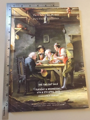 The Canterbury Auction Galleries The Two Day Sale PB April 2017 Anthony Pratt