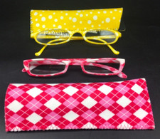 ICU Eyewear a pair +1.00 reading glasses pink...