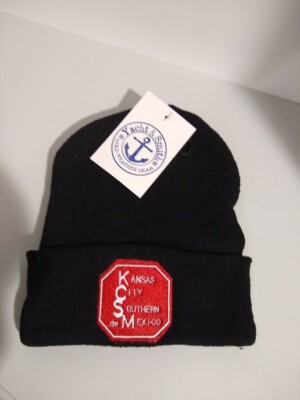 Railroad Knit Hat Winter Beanie Kansas City Southern de Mexico Railway Buff Fan