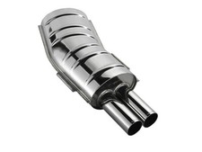 EISENMANN Sportauspuff Endschalldämpfer BMW 3er E36 Touring 328i 2x76mm