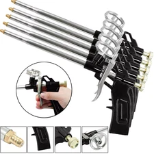 Pro PU Foam Gun NIB Expanding Spray Applicator New & Improved Adapter Basket US