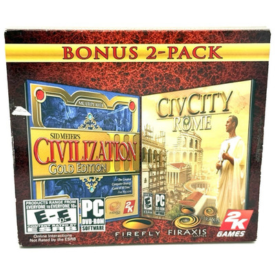 2K Games Sid Meier's Civilization III Gold Edition + CivCity Rome (PC)