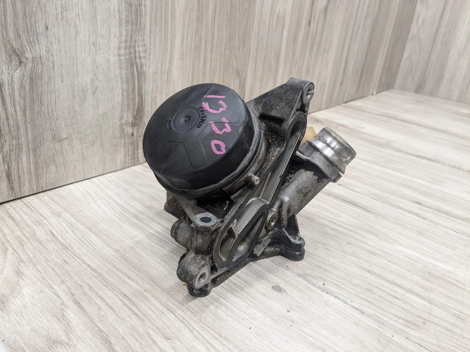 OEM BMW E82 E90 E92 F25 X3 135 335 N54 N55 Engine Oil Filter Housing COOLER - Image 3 of 4