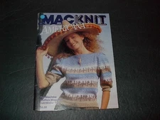 MACKNIT  The Machine Knitters Magazine  Americana  Fall / Winter 1986