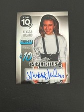 ALYSSA MILANO 2025 LEAF POP CENTURY TOP 10 TV WHO'S THE BOSS AUTO 5/10 SP