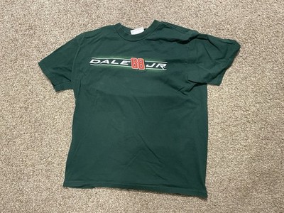 2007 NASCAR Dale Earnhardt Jr Winners Circle Mountain Dew Green Racing Shirt M