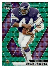 2025 Panini Mosaic #161 Chuck Foreman Mosaic Green