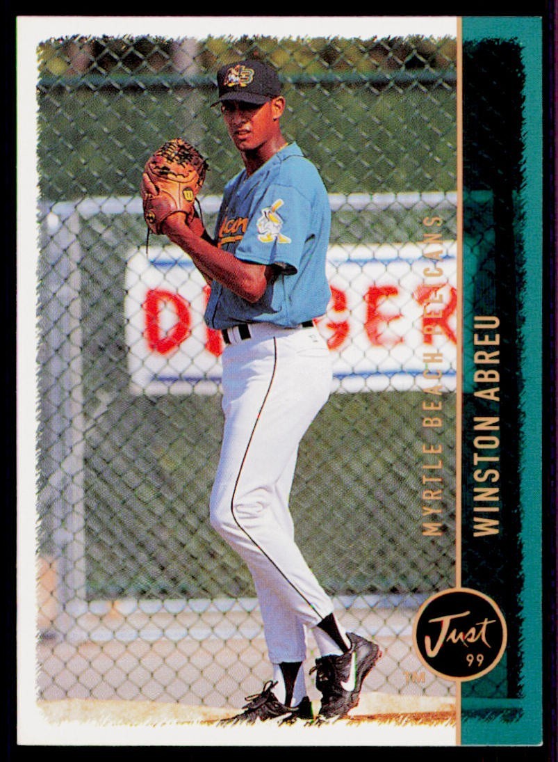 1999 Just #151 Winston Abreu Myrtle Beach Pelicans Baseball Card
