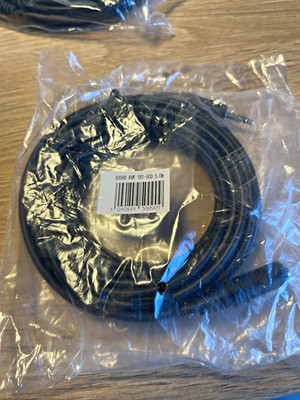 3,5 mm Klinke TRS Verlängerungskabel Stecker auf Buchse 5,0 m Schwarz 50090
