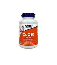 Now Foods Cardiovascular Health CoQ10 100mg, 180 Veg Capsules, EXP 07/2029