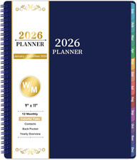 2026 Planner - 2026 planner weekly and monthly, Jan.2026-Dec.2026, 9" 11", Pl