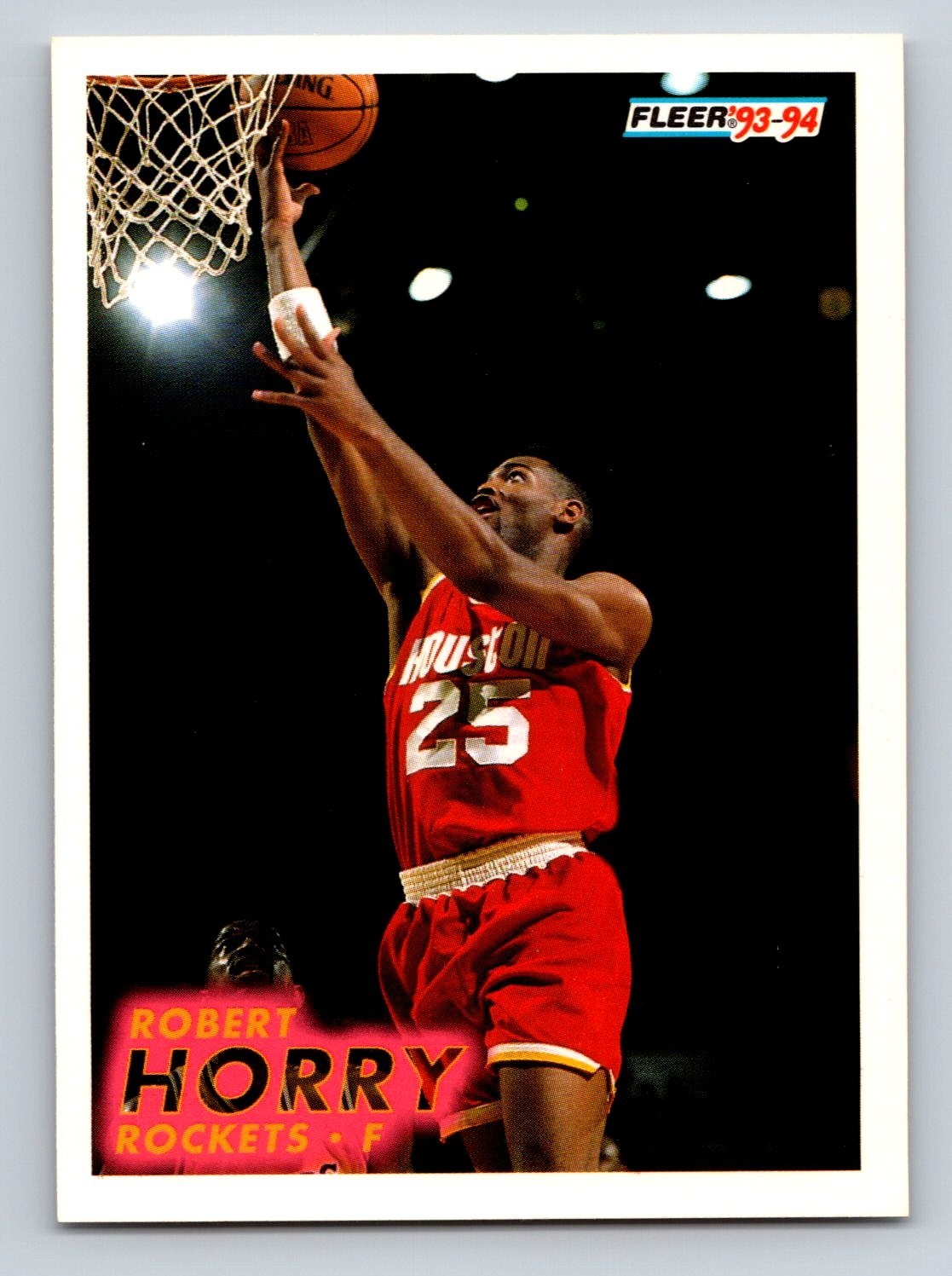 1993-94 Fleer - Robert Horry #77 Houston Rockets