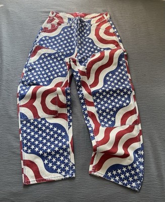 Supreme Flag Double Knee Painter Pant Size 32