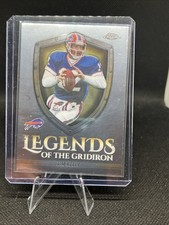 2025 Topps Chrome Football Jim Kelly #LOG-4 Legends of the Gridiron Bills