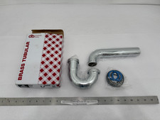 1 NEW Dearborn 1-1/2" P-Trap - Chrome Plated - 2702-1