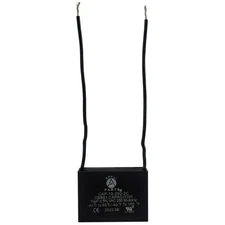 Appli Parts Fan Capacitor 10 mfd (microfarads) uf 250 VAC with 2 Wire Terminal C