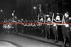 F017910 SS Leibstandarte AH at military march Berlin 1930s WW2
