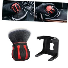 Car Detail Brush, Car Beauty Tools, Ultra Soft Detailing Brush with 1 PC Red