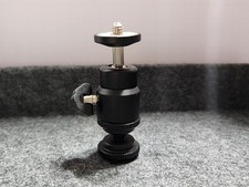 Mini Ball Head with Lock and Hot Shoe Adapter Camera Cradle for use with DLSR...