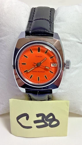 1972 Men’s Timex Sprite Mechanical Diver Watch France 237722572 Serviced New+++