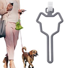 Dalzom  2Pcs Dog Poop Bag Holder, Waste Bag Holder Carrier for Leash, Dog P