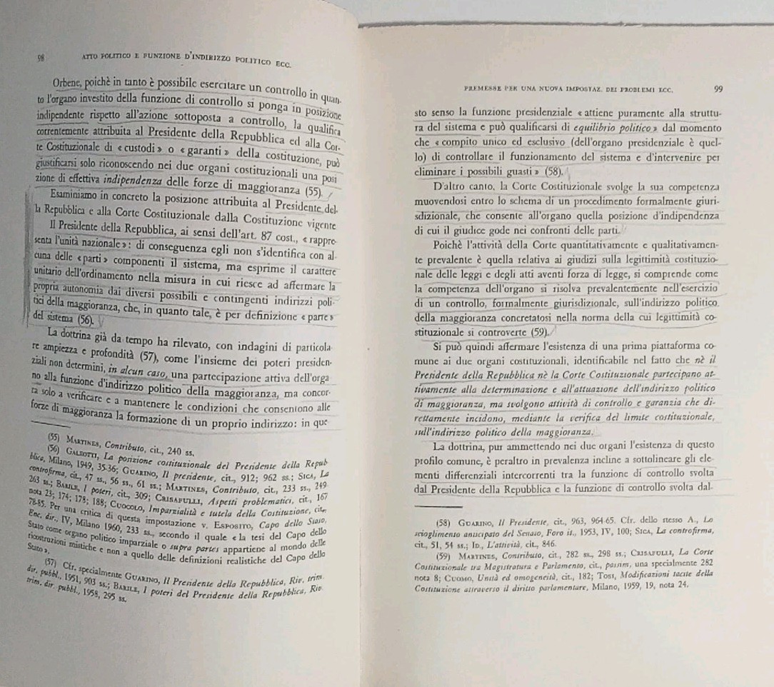 Political act and function of political direction - Enzo Cheli - Giuffrè Editore