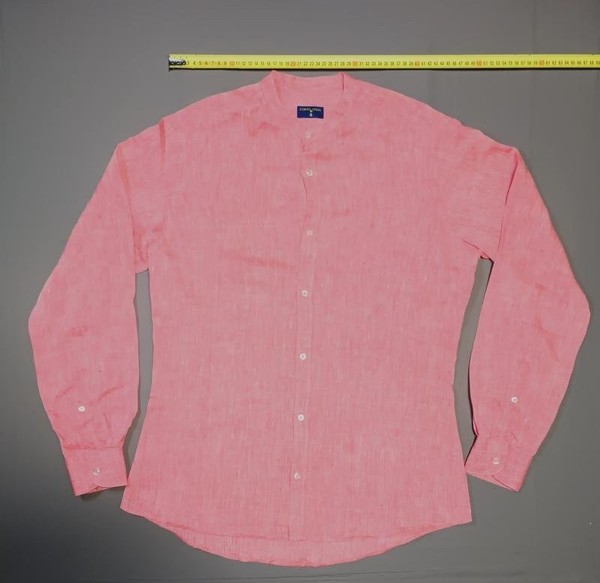 Women Corso Shirt Pink Linen 38 / M / 46