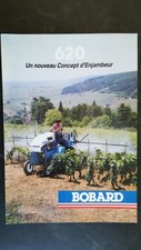 BROCHURE TRACTEUR enjambeur Bobard