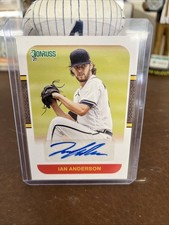 2021 Panini Donruss - Retro 1987 Signatures Ian Anderson #87S-IA (AU)