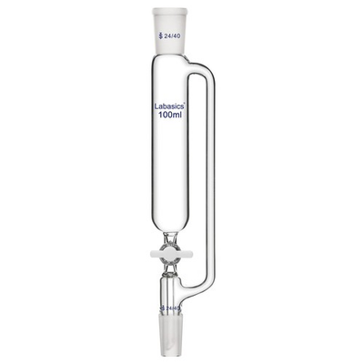 #ad 100 ml Pressure Equalizing Addition Funnel Borosilicate Glass Dropping Funne... $63.96
