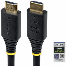 NEW StarTech HDMI21-CBL-8K60-15F 15ft 4.6m Certified Ultra High Speed HDMI Cable