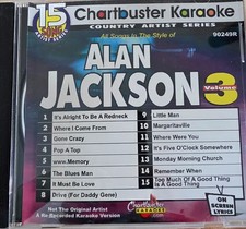 90249R ALAN JACKSON     CHARTBUSTER KARAOKE CDG LOT MAIL