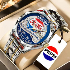 Orologio al quarzo di lusso in lega Pepsi 0834