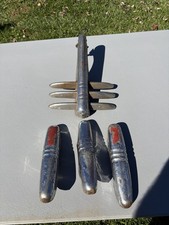 1940 S Accessory Grill Guard Bumper Antique Auto 3 Bar Bumper Guard Lot 1940 S Accessory Grill Guard Bumper Antique Auto 3 Bar Bumper Guard Lot