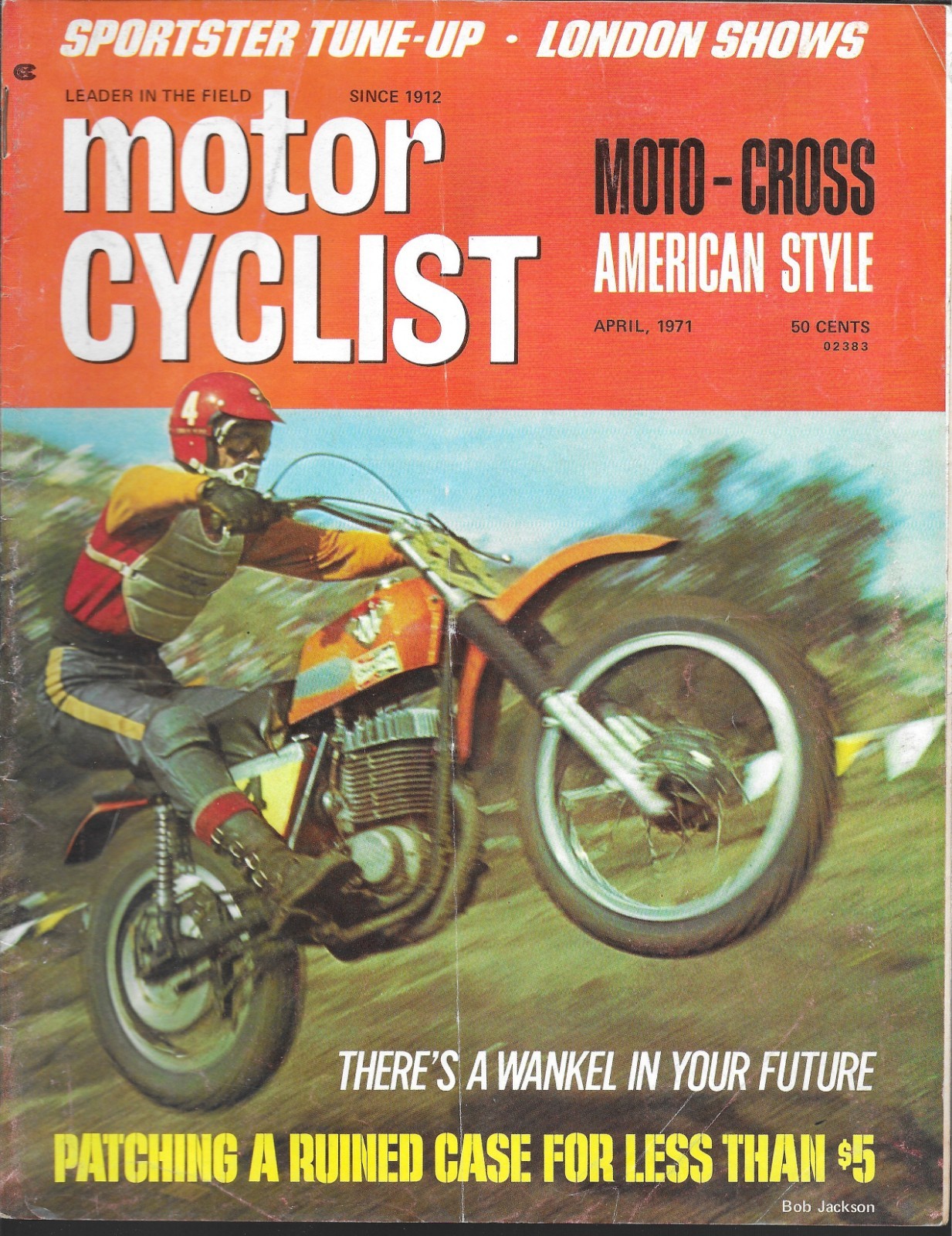 Motor Cyclist Magazine April 1971 (Gd) More In Ebay Store $3.95 Flat Shipping
