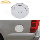 Chrome Gas Cap Door Fuel Tank Cover Decor For Chevy Silverado Sierra Tahoe 99-06