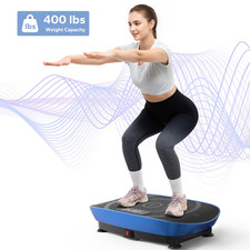 MERACH Vibration Plate Exercise Machine with LED Display Home Workout Equipment