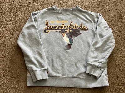 Drew House Hummingbirds Sweatshirt Heather Grey Size Small Justin Bieber