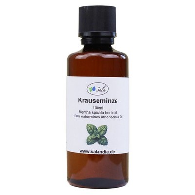 Sala Krauseminzeöl Aroma ätherisches Öl Spearmint naturrein 100 ml PET Fl.