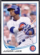 2013 Topps Update Junior Lake Rookie Chicago Cubs #US21