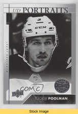 2017-18 Upper Deck Portraits Rookies Tucker Poolman #P-71 READ 8tn