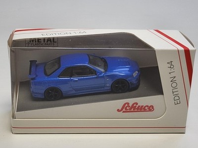 Nissan GT-R R34 Z-Tune Blau - 1:64 - Schuco (45 204 0105)