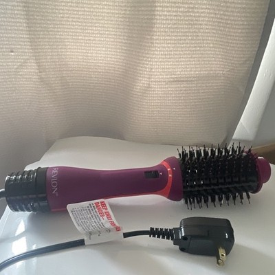 Revlon RVDR5212 Brush Dryer 3in Barrel 1100W 4 Heat/3 Speed Purple/Black