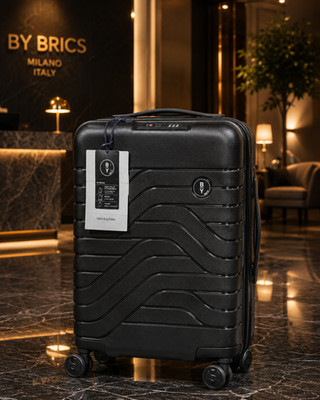 BY Brics Cabin Trolley Expandable Carry-On Spinner Black TSA 42.5L New