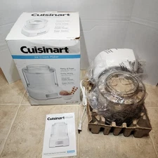 Cuisinart ICE-21 1.5 Quart Frozen Yogurt Ice Cream Maker White *Damage Box